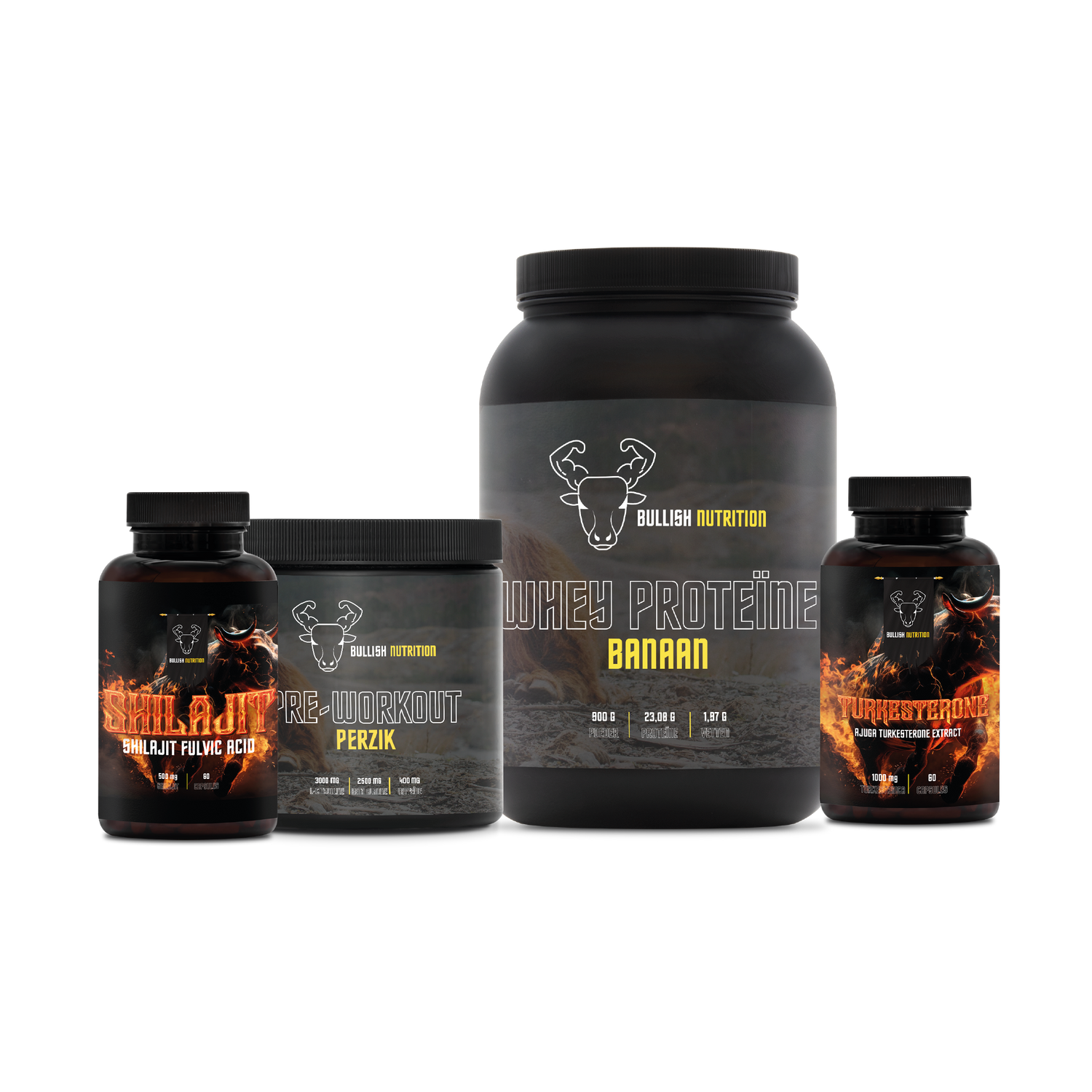 Bull Package + Gratis Whey of Pre-workout