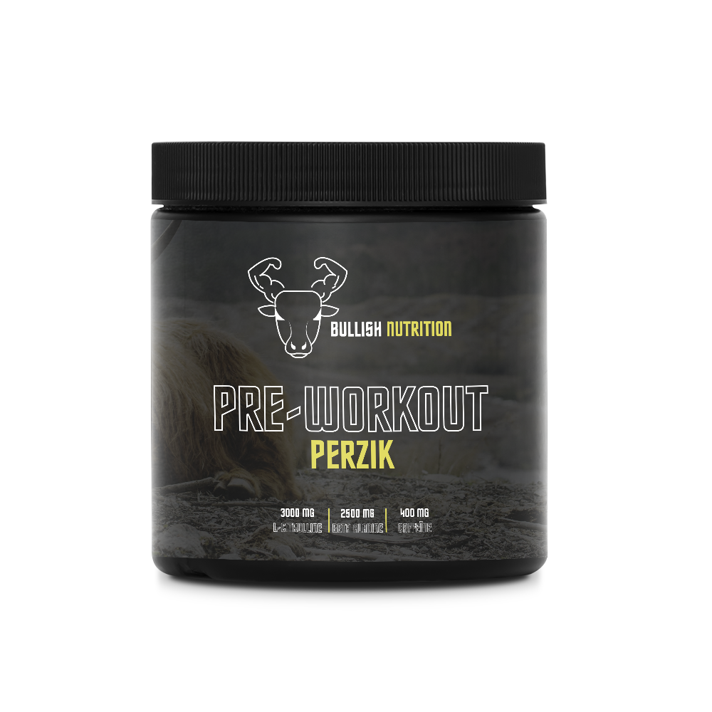 Pre-Workout, Perzik - 300 Gram